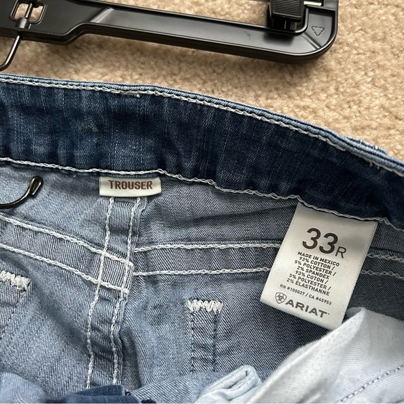 Ariat Denim Trouser Jeans Women’s 33r - Picture 8 of 10